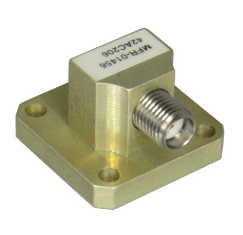 waveguide to sma adapter.